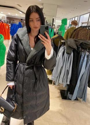 Двухсторонняя куртка пальто zara