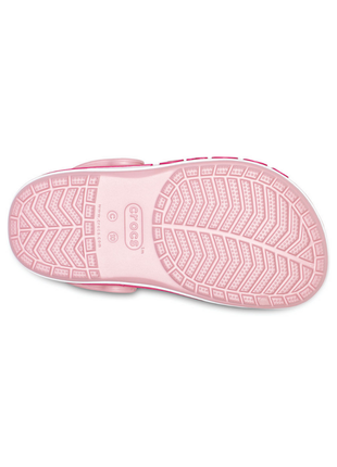 Сабо crocs bayaband kids clog детские кроксы розовые 205100-606 pearl5 фото