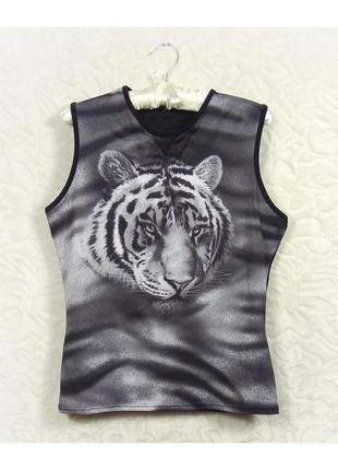 Крутая футболка new look с тигром1 фото