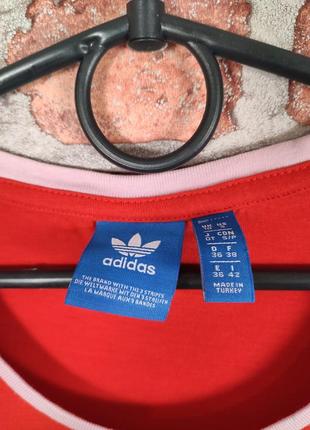 Жіноча бавовняна футболка adidas3 фото