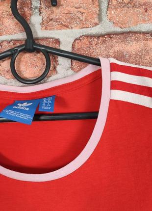 Жіноча бавовняна футболка adidas4 фото