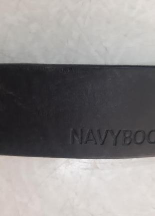 Ремінь шкіряний ' navyboot8 фото