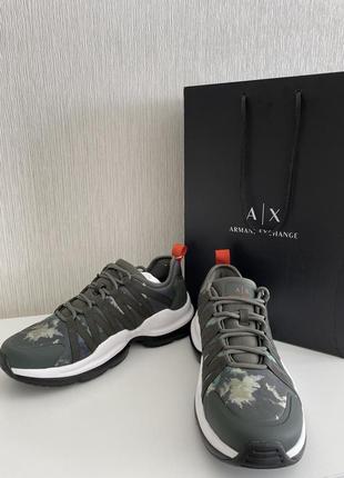 Кросівки armani 💚💚💚