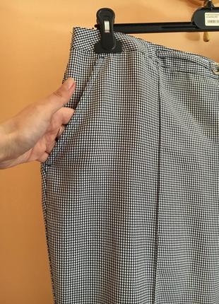 Батал большой размер легкие укороченные стильные брюки брючки штаны штаники штанишки5 фото