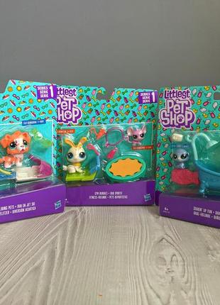 Фигурки littlest pet shop, lps, лпс, петшоп. новые! hasbro