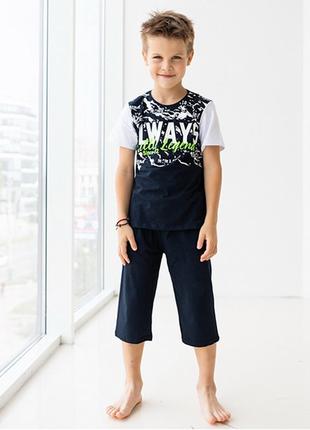 Комплект шорты и футболка для мальчика 102881 фото