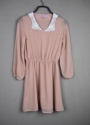 Очень красивое бежевое платье от asos