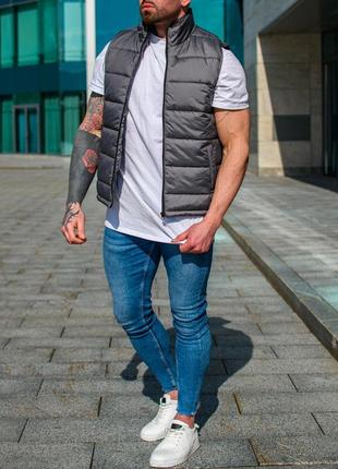 Дутая жилетка asos на синтепухе