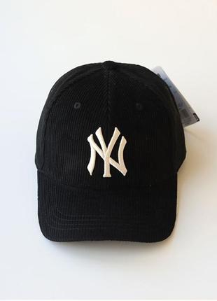 Вельветовая кепка бейсболка new york ny оригинал2 фото