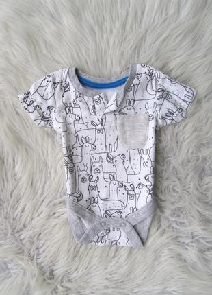 Боди футболка с коротким рукавом george