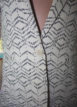 Стильный жакет пиджак лён+вискоза2 фото