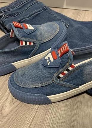 Джинсові мокасини 4