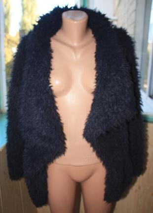Мягкая шубка кардиган тедди
