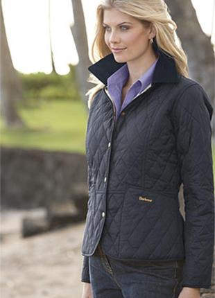 Barbour shaped liddesdale quilted jacket uk 16 eur 43 жіноча куртка стьобаний