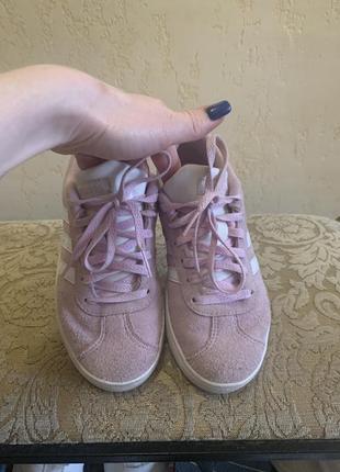 Кроссовки 👟 adidas оригинал кеды женские стильные классные замшевые летние2 фото