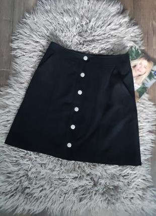 Стильна юбка з карманами1 фото