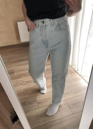 Джинсы slim mom ,mango джинсы