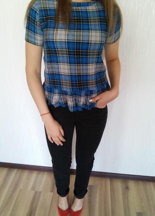 Блуза с баской