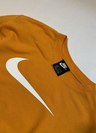 Женский свитшот кофта nike big swoosh logo xl oversize6 фото