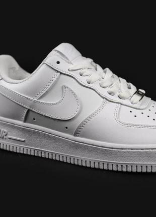 Кросівки преміум якості nike air force 1 '07 white premium❤3 фото