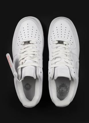 Кросівки преміум якості nike air force 1 '07 white premium❤5 фото