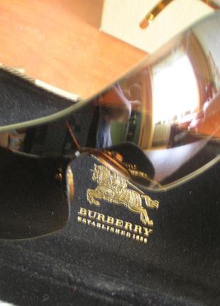 Оригинал солнцезащитные очки burberry4 фото