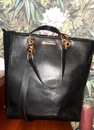 Стильная вместительная сумка шопер