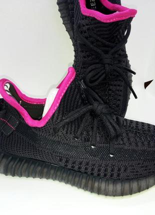 Adidas yeezy boost 350 кроссовки женские черно серые р 39, 412 фото