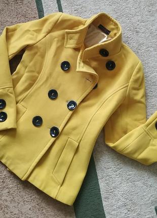 Класичне демісезонне кашемірове пальто, напівпальто