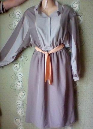 Hucke платье с карманами в винтажном стиле, made in germany.