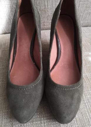 Туфли  замшевые