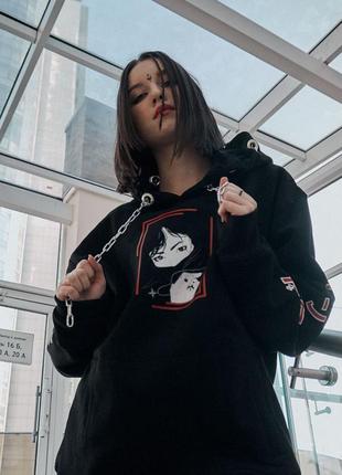 Alanterz худі оверсайз унісекс чорний