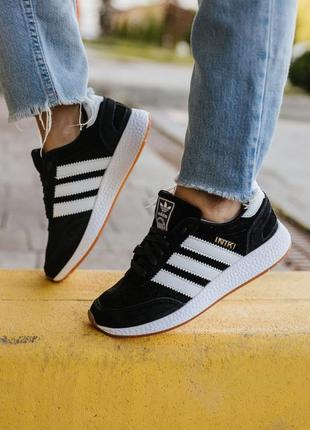 Кросівки iniki black/white кросівки