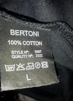 Новый коттоновый свитшот,унисекс,46-50разм.,bertoni,италия.3 фото