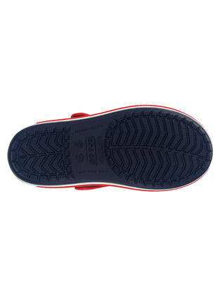 Crocs crocband sandal kids дитячі сандалії крокс темно сині 12856-485 navy/red5 фото