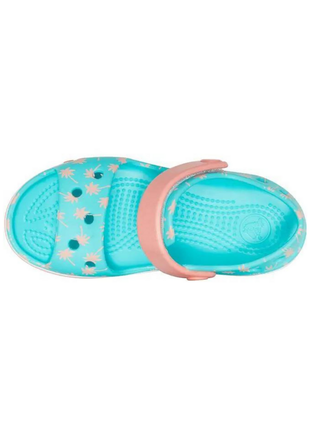 Crocs bayaband sandal kids детские сандалии крокс голубые 205400 pool4 фото