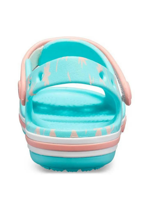 Crocs bayaband sandal kids детские сандалии крокс голубые 205400 pool5 фото