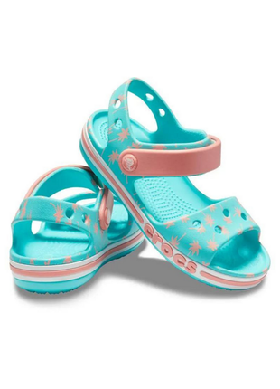 Crocs bayaband sandal kids детские сандалии крокс голубые 205400 pool