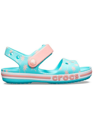 Crocs bayaband sandal kids детские сандалии крокс голубые 205400 pool3 фото