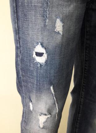 Супер джинсы с модными дырами  и потертостями madness4 фото