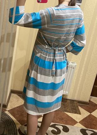 Махровий тонкий жіночий халат3 фото