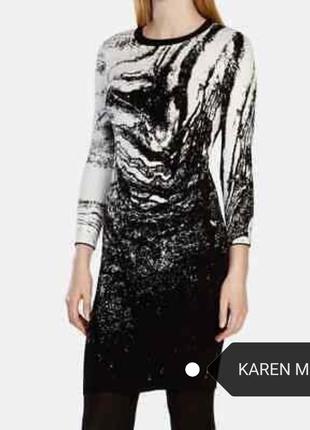 💙💛karen millen. стильна трикотажна сукня