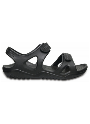 Crocs swiftwater river sandal мужские сандалии крокс черные 203965 black