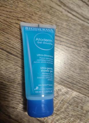 Гель для душу bioderma atoderm gel douche