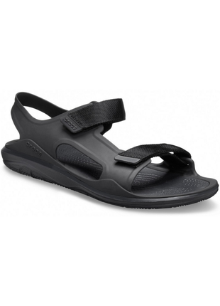 Crocs swiftwater expedition clog мужские сандалии крокс черные 206526-060 black2 фото