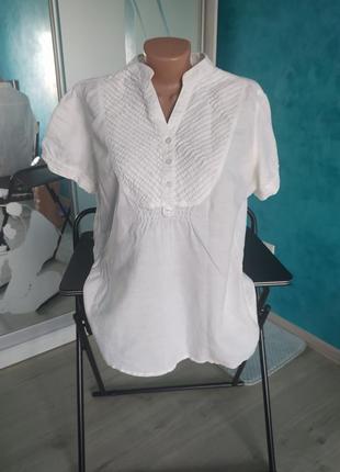 Блуза льняная1 фото