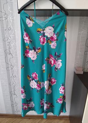 Платье комбинация в бельевом стиле 18