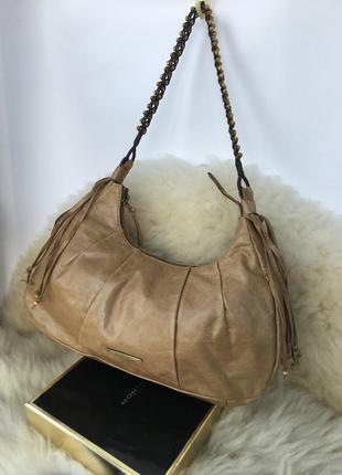 Дизайнерская дорогая благородная кожаная сумка, натуральная кожа, bodenschatz2 фото