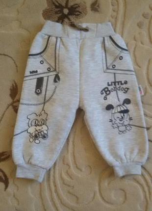 Дитячі штанці спортивні bebesu 9-12м