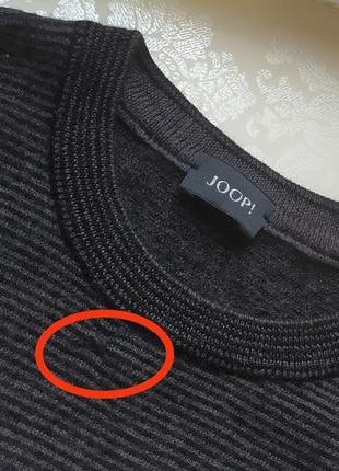 Кофта / светр / joop з натуральної вовни8 фото